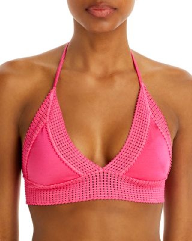 Peixoto Ladies Hot Pink "Naomi" Swimsuit Bikini Top, Size Xl, Nwt!
